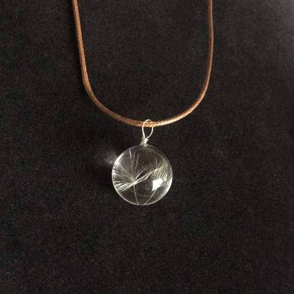 Make a Wish Dandelion Pendant Necklace - Picture 2 of 8